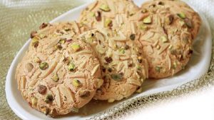 بهترین گز اصفهان شیرینی قرابیه