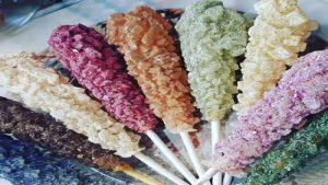بهترین گز اصفهان نبات گیاهی و نبات رنگی