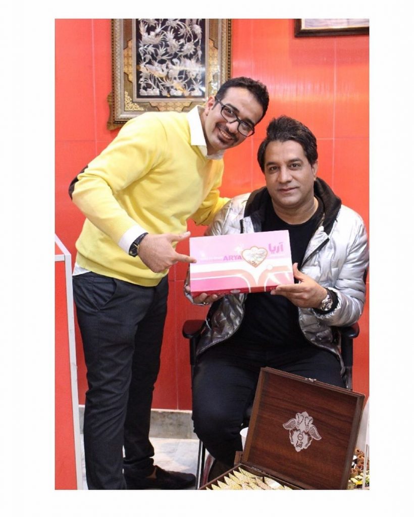 حضور هنرمند محبوب، اميد جهان در فروشگاه آریا