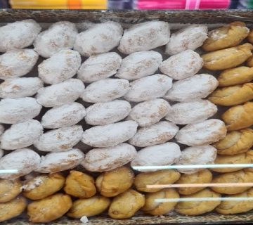 شیرینی قطاب آریا | گز و شیرینی آریا (بهترین گز اصفهان)