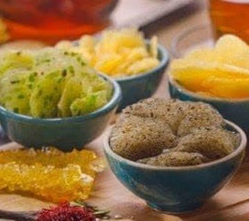 انواع پولکی |گز و شیرینی آریا | بهترین گز اصفهان | مزایای گز در رژیم غذایی سالم | معایب و محدودیت‌های مصرف گز |