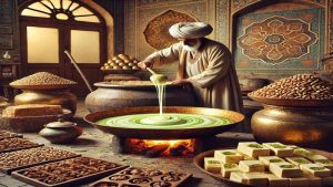 ریشه‌ها و پیدایش گز در ایران | گز و شیرینی آریا | بهترین گز اصفهان