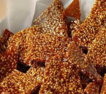 ترکیبات پولکی | گز و شیرینی آریا (بهترین گز اصفهان)