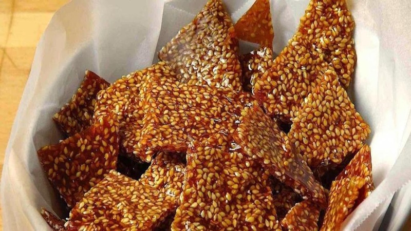 ترکیبات پولکی | گز و شیرینی آریا (بهترین گز اصفهان)