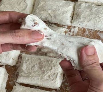نگهداری گز در یخچال یا فریزر | گز و شیرینی آریا | بهترین گز اصفهان