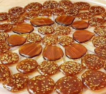 طرز تهیه و نکات مهم برای تهیه پولکی | گز و شیرینی آریا (بهترین گز اصفهان)